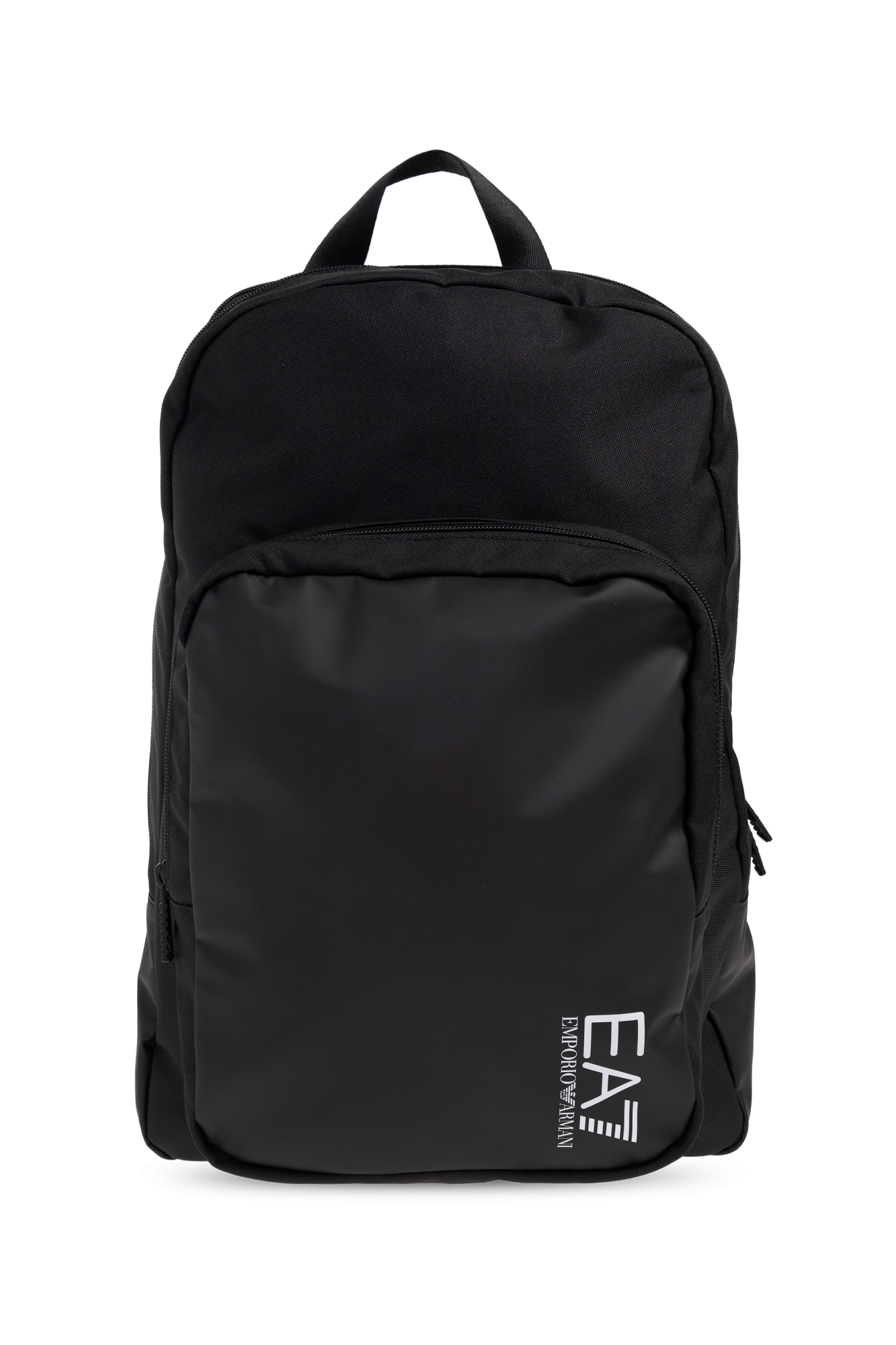 EA7 Emporio Armani ブラックバックパック Train Core round backpack with oversized EA7 Logo | EA7